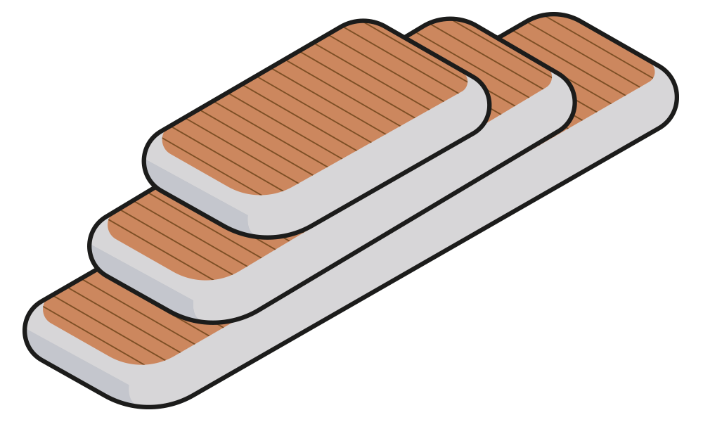 NautiBuoy Triple Step for the 800