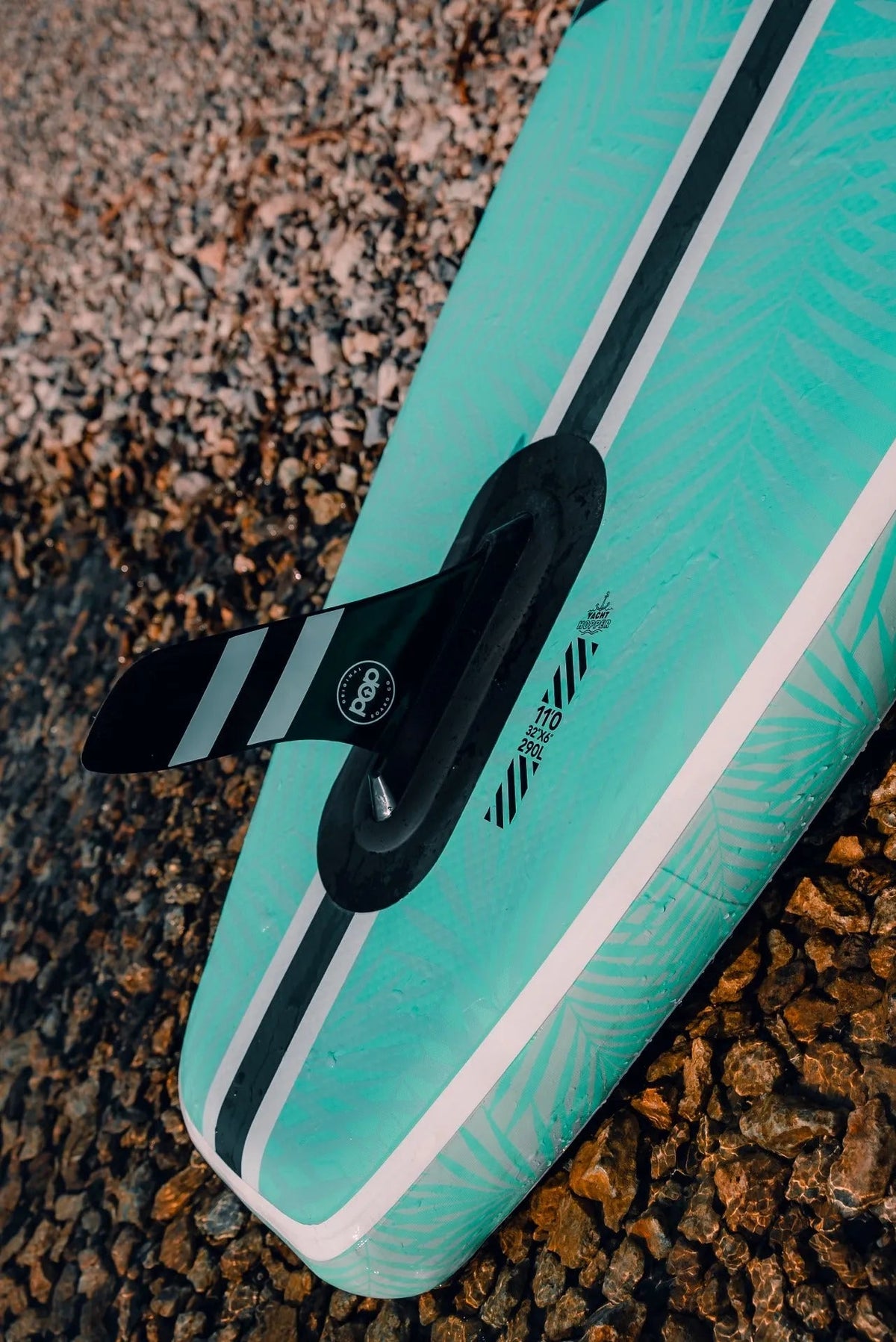 11'0 Yacht Hopper Mint/Teak/Blue