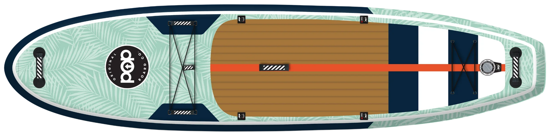 11'0 Yacht Hopper Mint/Teak/Blue