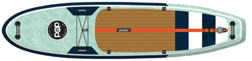11'0 Yacht Hopper Mint/Teak/Blue