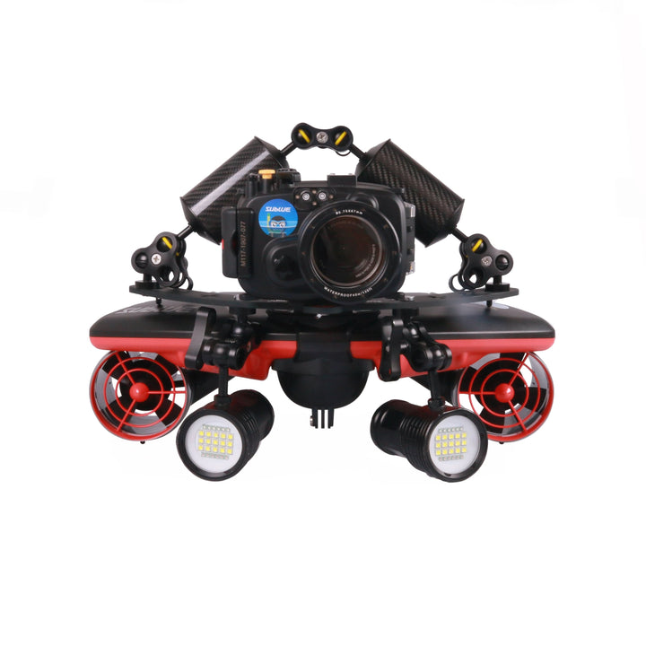 Underwater photo setup