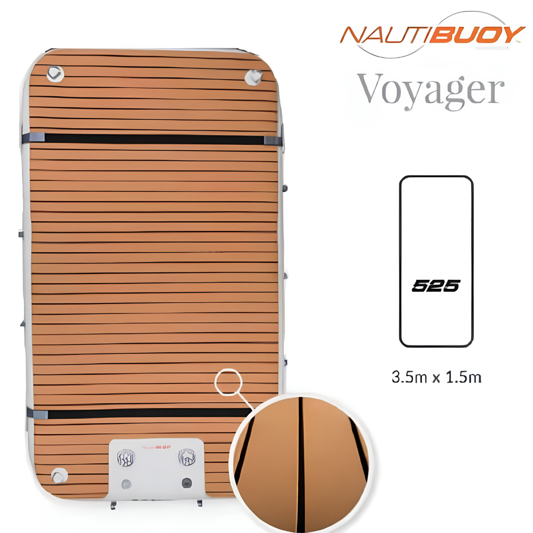 NautiBuoy Voyager 525 Teak 3.5m