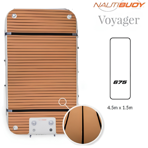 NautiBuoy Voyager 675 Teak 4.5m
